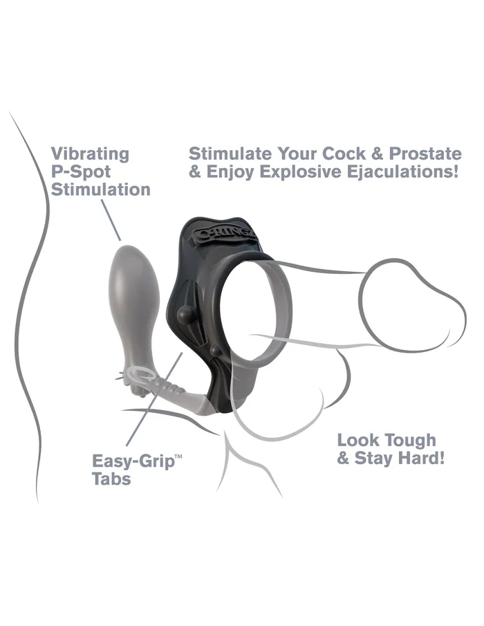 Fantasy Cringz Rock Hard Ass Gasm Pipedream Products Male Sex Toys