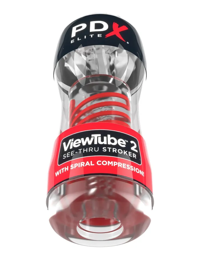 Pdx Elite Viewtube 2 Stroker Clear Pipedream Male Sex Toys Pdx Elite Viewtube 2 Stroker Clear Pipedream Male Sex Toys