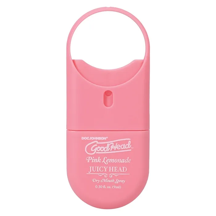DOC JOHNSON Vibrators GoodHead Juicy Head Dry Mouth Spray To GoPink Lemonade 030oz