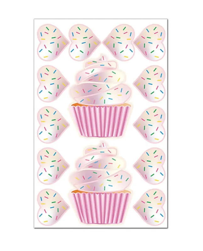 Vibrators Pastease Pastease Tastease Edible Pasties Pecker Wraps Cupcake OS