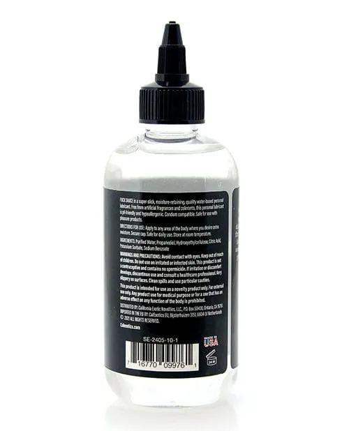 Fuck Sauce Water Based Personal Lubricant 8 oz CalExotics Lubricants Fuck Sauce Water Based Personal Lubricant 8 oz CalExotics Lubricants