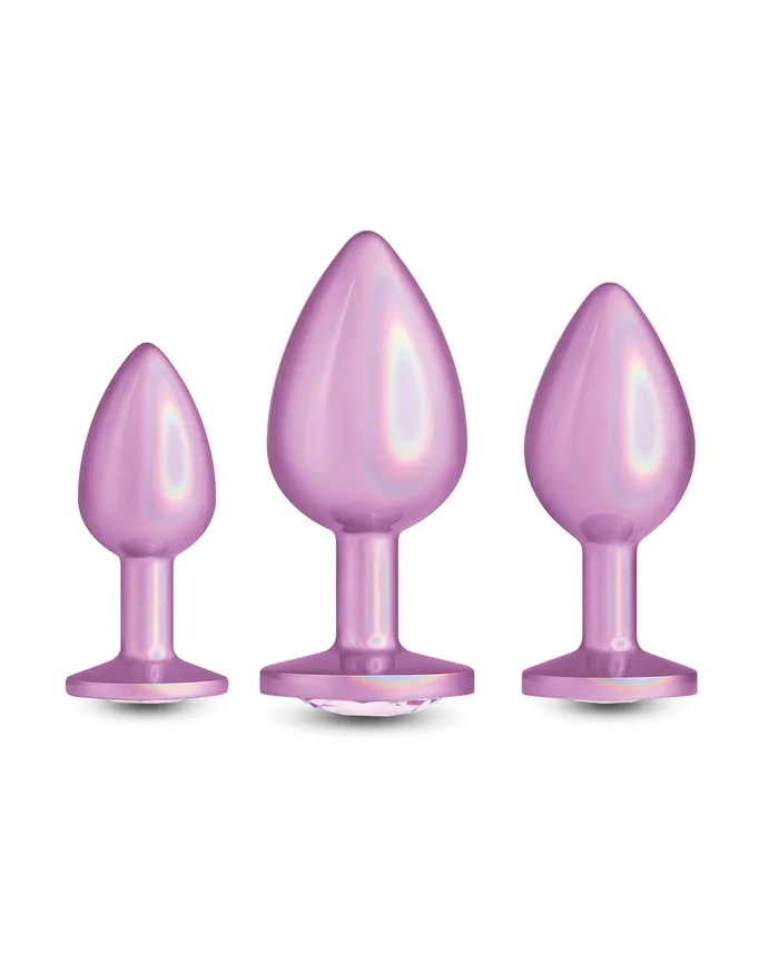 NS Novelties Vibrators Rear Asset Iridescent Pink Trainer Kit Pink Gem NS Novelties Vibrators Rear Asset Iridescent Pink Trainer Kit Pink Gem