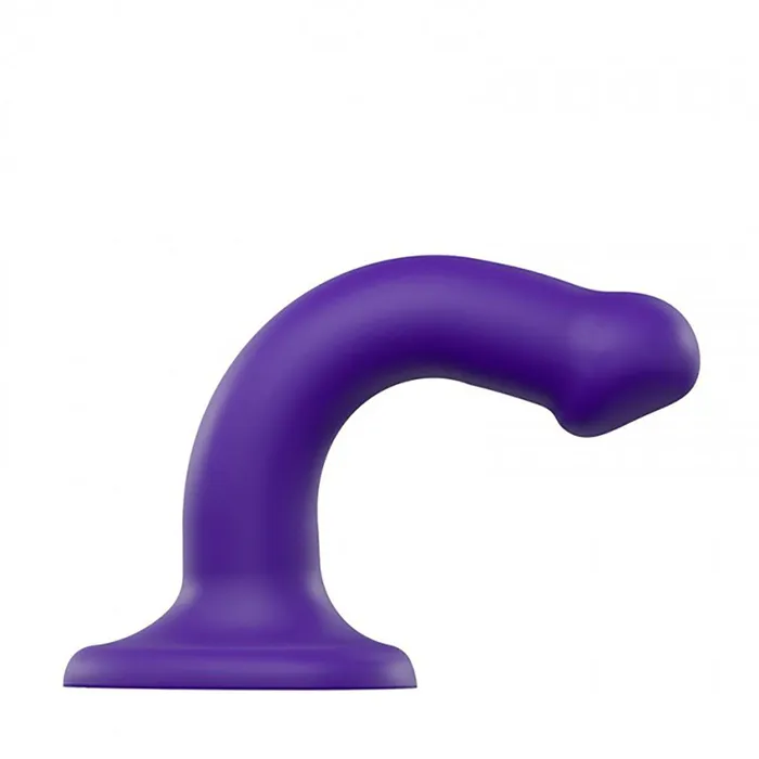 StraponMe Bendable Dual Density Dildo Purple Small Strap on Me Dildos