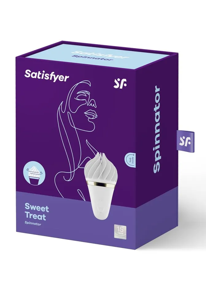 Satisfyer Sweet Treat Silicone Magnetic USB Rechargeable Waterproof Satisfyer Vibrators Satisfyer Sweet Treat Silicone Magnetic USB Rechargeable Waterproof Satisfyer Vibrators