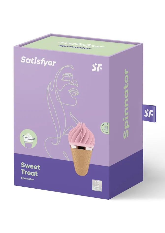 Satisfyer Sweet Treat Silicone Magnetic USB Rechargeable Waterproof Satisfyer Vibrators Satisfyer Sweet Treat Silicone Magnetic USB Rechargeable Waterproof Satisfyer Vibrators