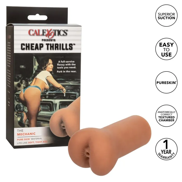 CalExotics Cheap Thrills the Mechanic Dildos