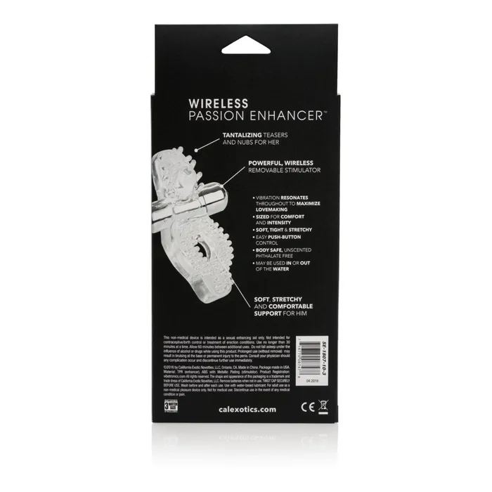 CalExotics Dildos Wireless Passion Enhancer Clear CalExotics Dildos Wireless Passion Enhancer Clear
