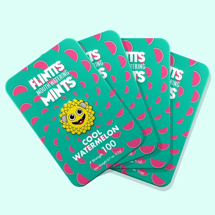 Flintts Mints Vibrators Flintts Mouth Mints Cool Watermelon FStrength 100