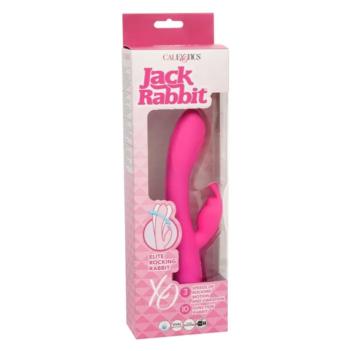 Vibrators CalExotics Jack Rabbit Elite Rocking Rabbit Pink Vibrators CalExotics Jack Rabbit Elite Rocking Rabbit Pink