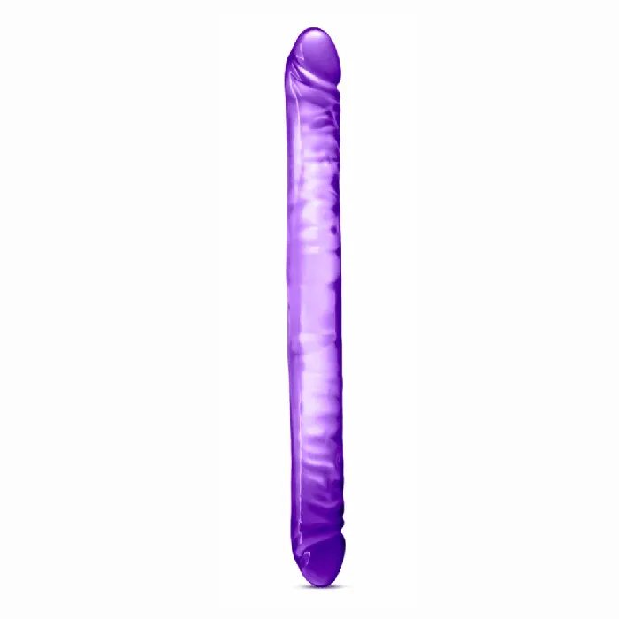 Blush Dildos Blush B Yours 18 Double Dildo Purple