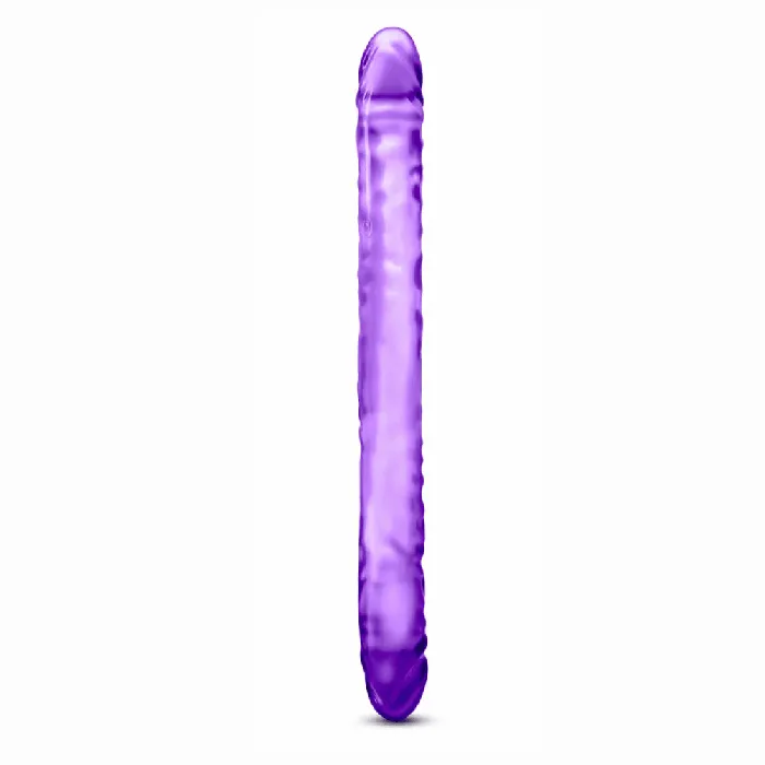 Blush Dildos Blush B Yours 18 Double Dildo Purple