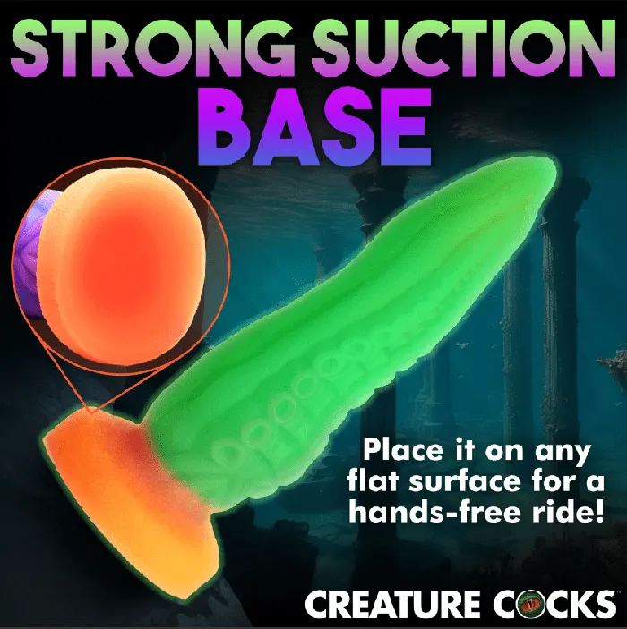 Creature Cocks Creature Cocks TentaCock GlowInTheDark Silicone Dildo Dildos