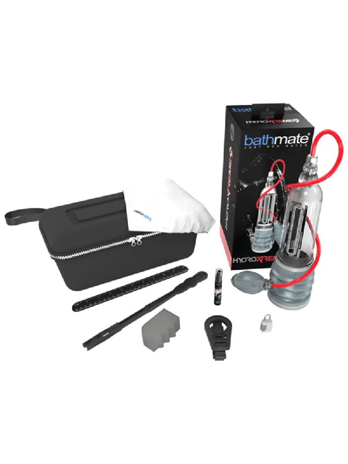 Dildos BATHMATE Bathmate Hydroxtreme9 X40 Hydro Pump and Kit Clear
