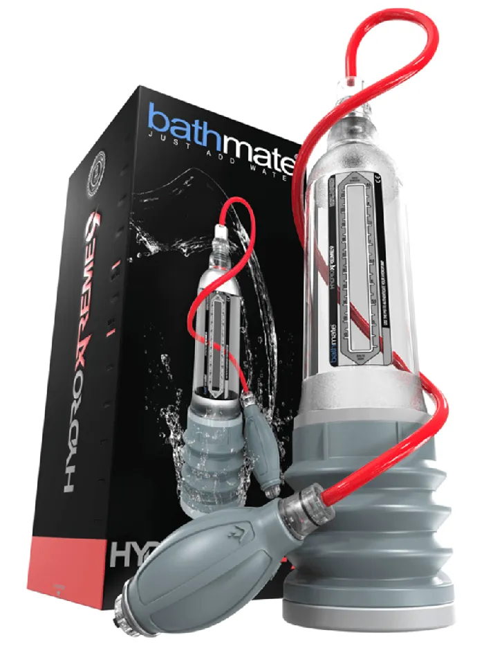 Dildos BATHMATE Bathmate Hydroxtreme9 X40 Hydro Pump and Kit Clear
