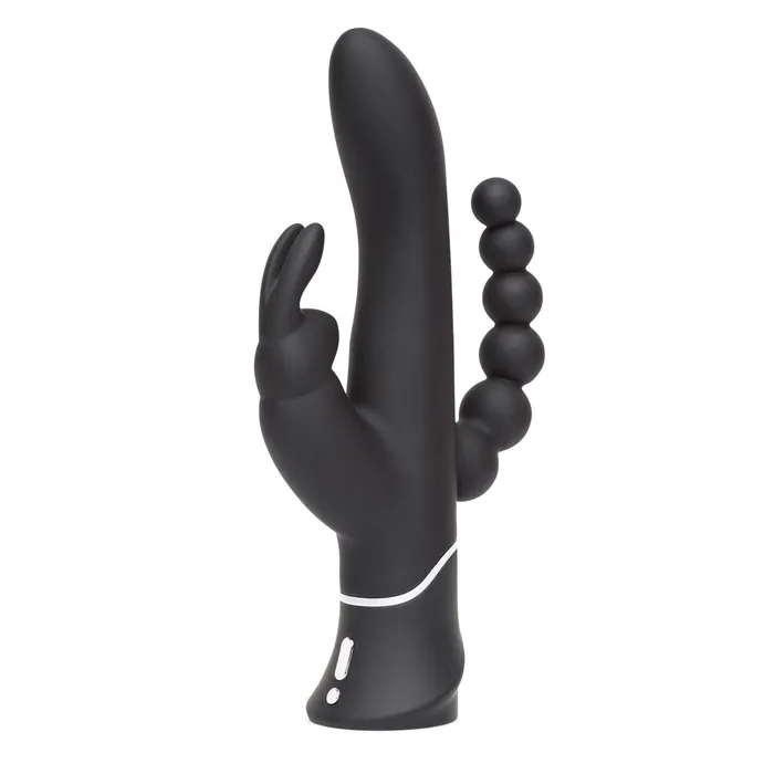 Happy Rabbit Vibrators Elite Triple Curve in Black