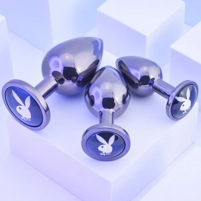 Playboy Pleasure 3 Ways Butt Plug Set Playboy Pleasure Anal