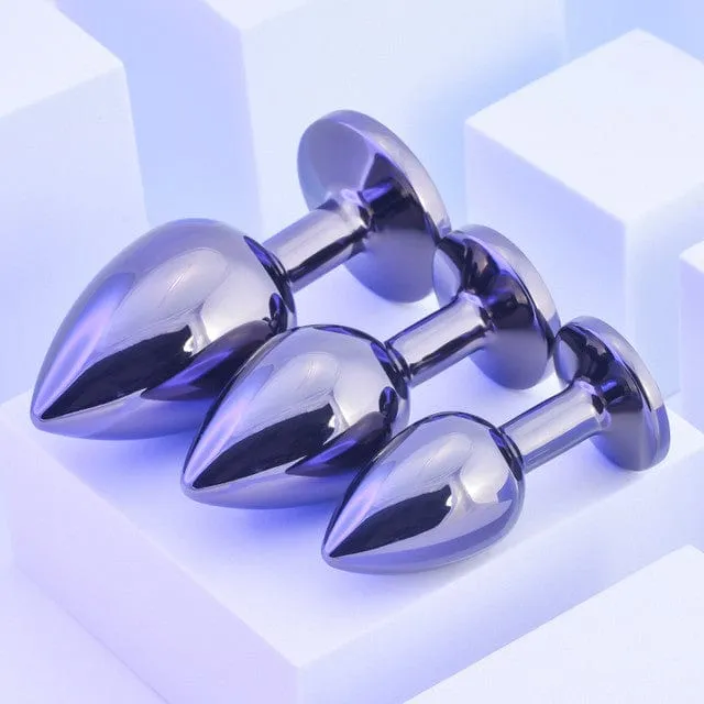 Playboy Pleasure 3 Ways Butt Plug Set Playboy Pleasure Anal