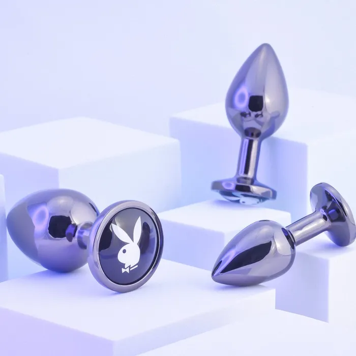 Playboy Pleasure 3 Ways Butt Plug Set Playboy Pleasure Anal