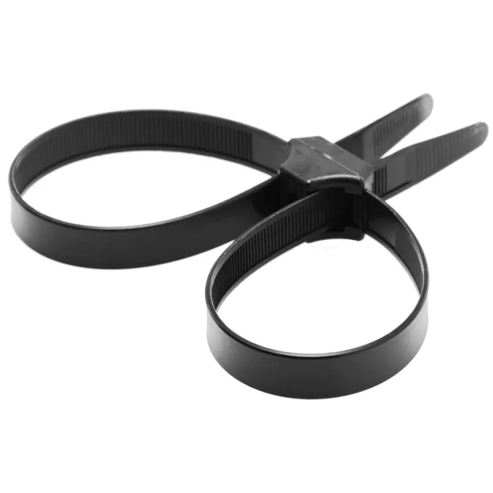 Anal Master Series 5pk Misbehaved Black Zip Tie Police Cuffs