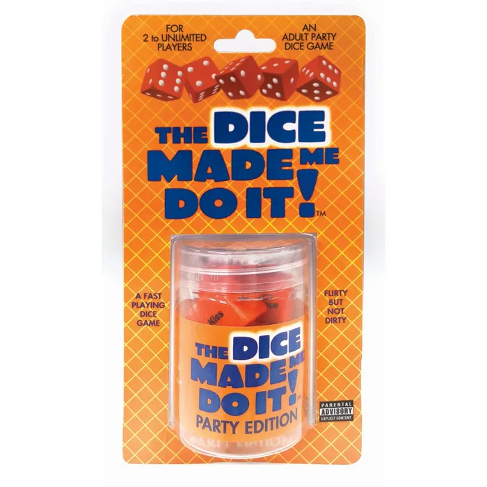 Little Genie Productions Vibrators THE DICE MADE ME DO IT