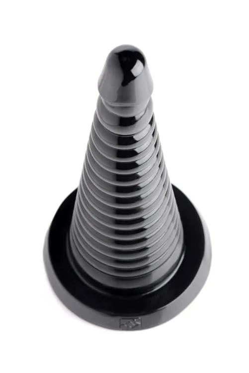 Male Sex Toys Giant Ribbed Anal Cone Master Series