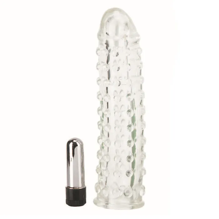 Vibro Penis Vibrating Extension Sleeve Seven Creations Male Sex Toys