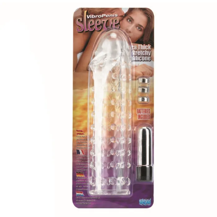 Vibro Penis Vibrating Extension Sleeve Seven Creations Male Sex Toys