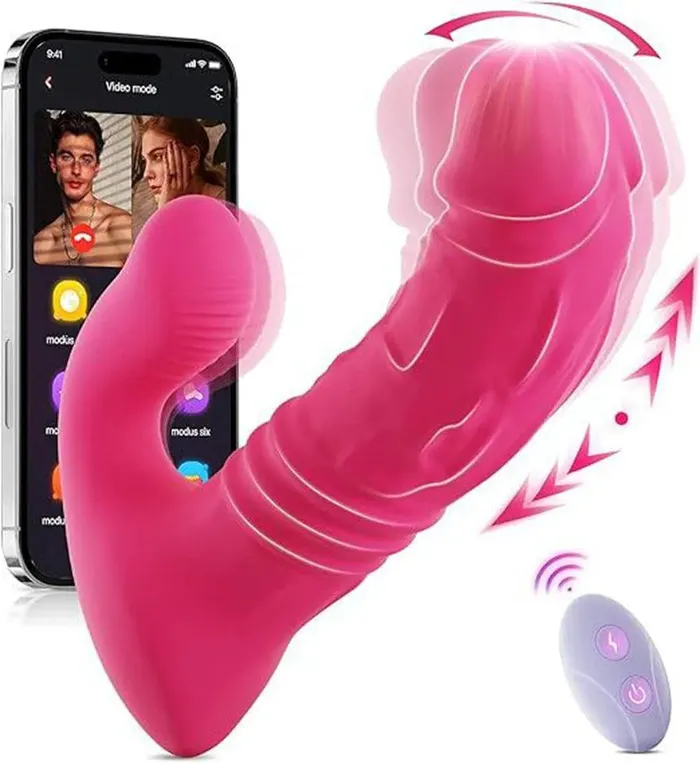 Xinghaoya App Controlled Bluetooth Thrusting Panty Vibrator Vibrators