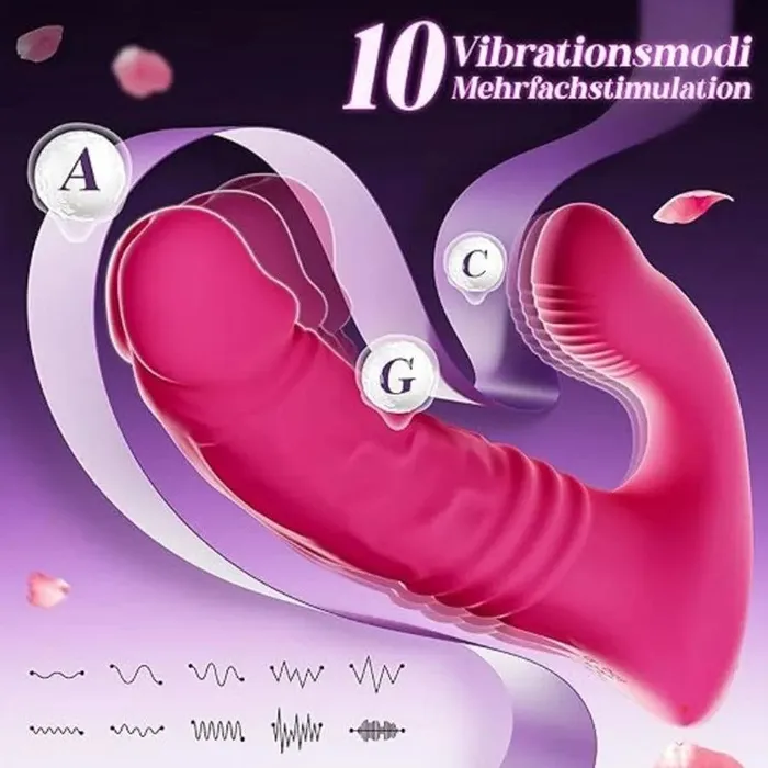 Xinghaoya App Controlled Bluetooth Thrusting Panty Vibrator Vibrators
