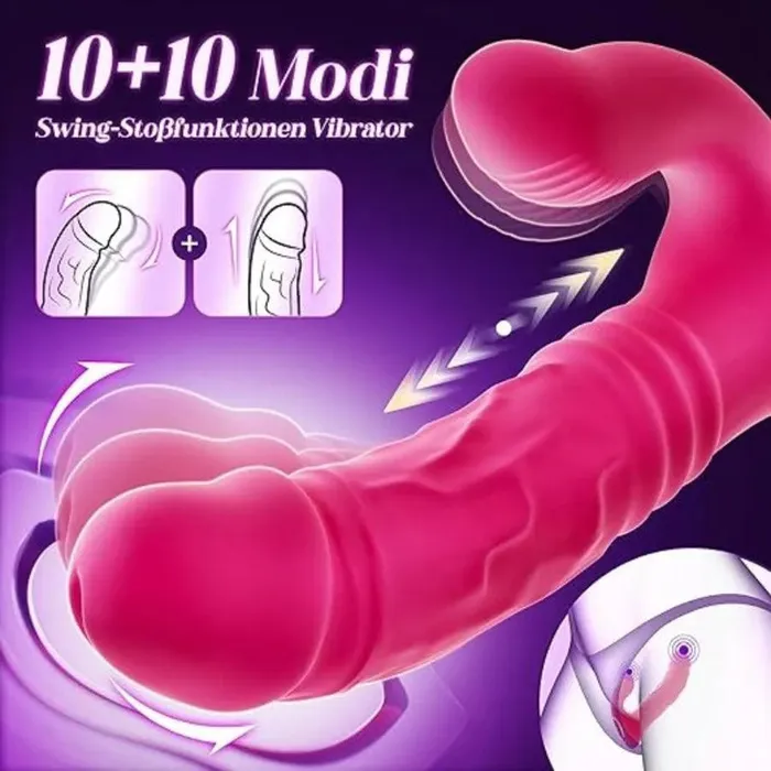 Xinghaoya App Controlled Bluetooth Thrusting Panty Vibrator Vibrators