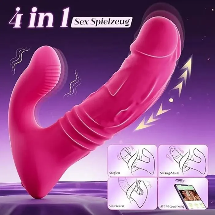 Xinghaoya App Controlled Bluetooth Thrusting Panty Vibrator Vibrators