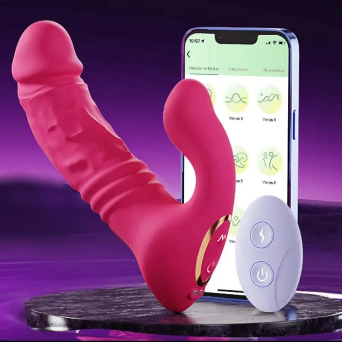 Xinghaoya App Controlled Bluetooth Thrusting Panty Vibrator Vibrators